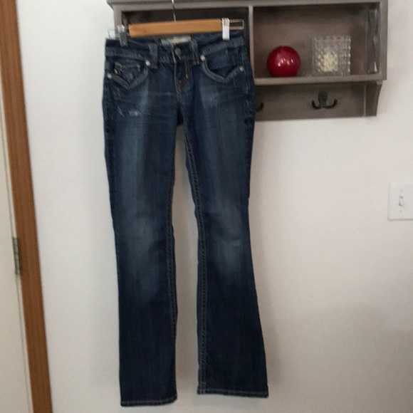 MEK DENIM USA jeans Kingston boot cut 24/32 - Picture 1 of 7